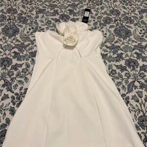 Fashion Nova White Mini Dress